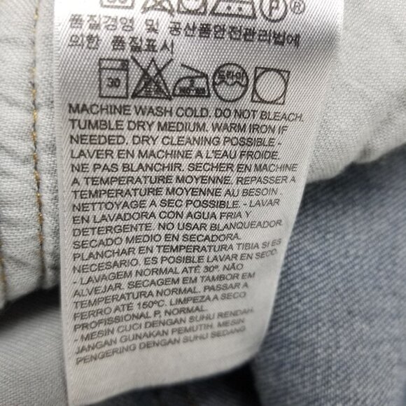 Levis Jeans Mens 42x30 Blue 541 Stretch Athletic Fit Taper Denim - Picture 12 of 14